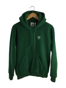 adidas◆パーカー/S/ポリエステル/GRN/無地/GE5213/POLER FLEECE HOODIE