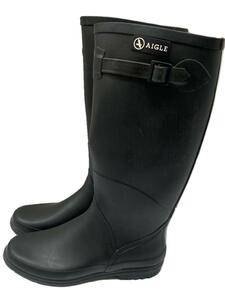 AIGLE ◆ Дождевые ботинки/37/BLK/8509-29069