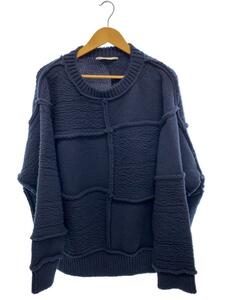 Name.◆セーター(厚手)/2/NMKN-21AW-001/21AW/PATCHWORK KNIT SWEATER