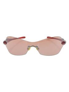 OAKLEY◆サングラス/リムレス/RED/RED/メンズ