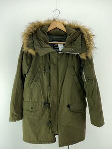 ALPHA INDUSTRIES*aru finder -stroke Lee z/ Mod's Coat /M/ cotton / khaki /TA1066-8019