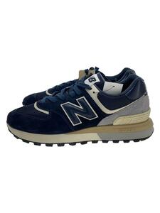 NEW BALANCE◆ローカットスニーカー/28cm/NVY/U574LGBN/Legacy