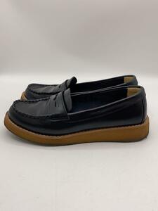 Clarks◆ローファー/23.5cm/BLK/レザー/441F/Desert Moon