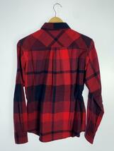Vivienne Westwood MAN◆ネルシャツ/46/コットン/RED/チェック/VW-WR-82736_画像2
