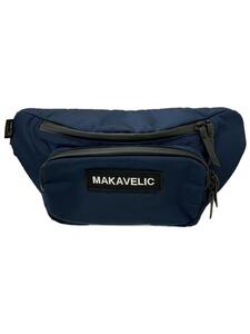 MAKAVELIC◆ショルダーバッグ/CORDURA/ナイロン/ネイビー/ボディバッグ