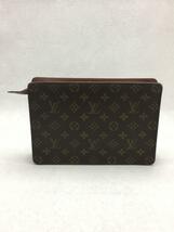 LOUIS VUITTON◆ポシェットオム_モノグラム_BRW/PVC/BRW_画像4