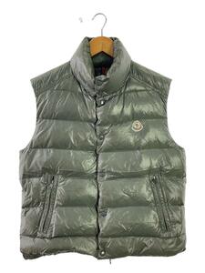 MONCLER◆ダウンベスト/3/ナイロン/GRY/無地/120914335005