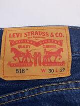 Levi’s◆ボトム/30/コットン/インディゴ/516_画像4