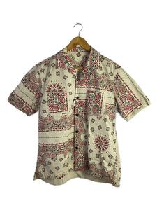 sacai◆22SS/Bandana Print Shirt/半袖シャツ/2/WHT/ペーズリー/22-02689M