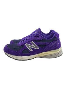 NEW BALANCE◆USA製/990v4 Plum Purple/ローカットスニーカー/27.5cm/PUP/U990TB4