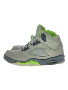 NIKE◆AIR JORDAN 5 RETRO_エアジョーダン 5 レトロ/US10/GRY/DM9014-003