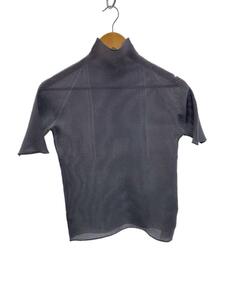 PLEATS PLEASE ISSEY MIYAKE◆半袖カットソー/-/ポリエステル/GRY/無地/PP68FK305