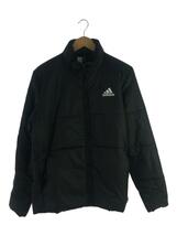 adidas◆ダウンジャケット/XL/ポリエステル/BLK/HG8758_画像1