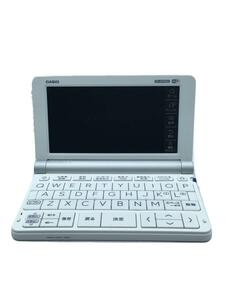 CASIO◆電子辞書 エクスワード XD-SX9800WE [ホワイト]/タッチパネル