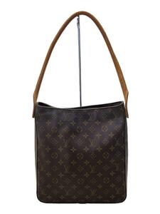 LOUIS VUITTON◆ルーピングGM_モノグラム・キャンバス_BRW/PVC/BRW