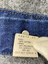 Levi’s◆80s/ブランケット付/ボタン裏527/USA製/Gジャン/42/コットン/IDG/70506-0317_画像4