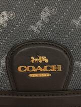 COACH◆ショルダーバッグ/レザー/NVY/総柄/C4059_画像5