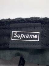 Supreme◆22aw/Leather Earflap Box Logo New Era Ca/7 1/4/レザー/BLK/メンズ_画像5