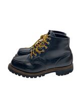 RED WING◆Irish Setter/アイリッシュセッター/レースアップブーツ/US8/BLK/レザー/8136/ビブラム_画像1