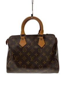 LOUIS VUITTON◆1)スピーディ25_モノグラム・キャンバス_BRW/PVC/BRW