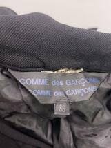 COMME des GARCONS COMME des GARCONS◆テーラードジャケット/SS/ポリエステル/BLK/無地/RU-J064_画像3