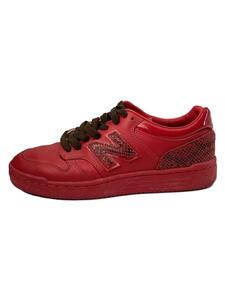 NEW BALANCE◆ローカットスニーカー/24.5cm/RED/BB480LR1