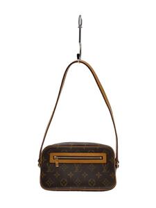 LOUIS VUITTON◆ポシェット・シテ_モノグラム・キャンバス_M51183/ショルダーバッグ/レザー/PVC/ブラウン