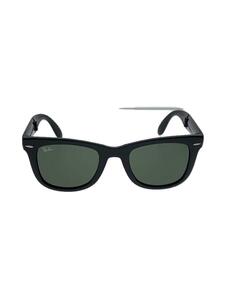 Ray-Ban◆サングラス/BLK/GRN/メンズ/RB4105 601/Wayfarer Folding Classic