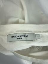 MAISON KITSUNE◆Tシャツ/L/コットン/WHT/KM00143KJ0105_画像3