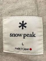 snow peak◆C/L Check Tweed Pants/L/リネン/GRY/チェック/PA-21SU104_画像4