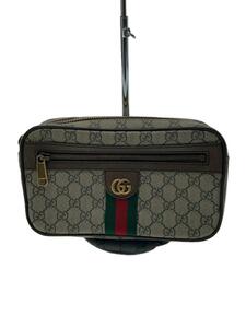 GUCCI* сумка-пояс _ off .tia_GGs шкив m/PVC/BEG/ общий рисунок 