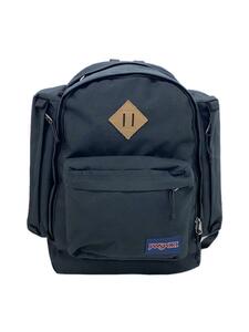 JANSPORT◆リュック/ナイロン/BLK/無地