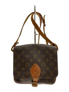 LOUIS VUITTON◆カルトシエールMM_モノグラム・キャンバス_BRW/PVC/BRW/総柄