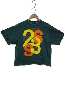 kolor◆23SS/Tシャツ/1/コットン/グリーン/プリント/23SCM-T18208S