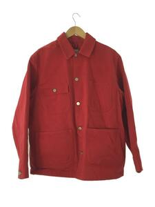 Carhartt◆カバーオール/S/コットン/RED/無地/OG CHORE COAT