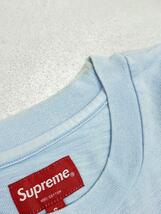 Supreme◆Tシャツ/S/コットン/BLU/首回り汚れ有_画像6