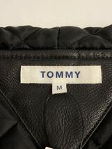 TOMMY◆スタジャン/M/ウール/BLK/23-4611403-240/毛玉有_画像3