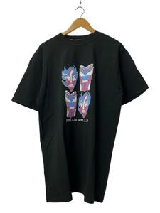 Pelle Pelle◆Tシャツ/L/コットン/BLK