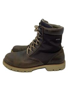 EDDIE BAUER* race up boots /27.5cm/BRW/ leather /4038-237 FH16