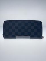 LOUIS VUITTON◆ジッピー・ウォレット・ヴェルティカル_ダミエ・グラフィット/GI3107/PVC/BLK/総柄/メンズ_画像2