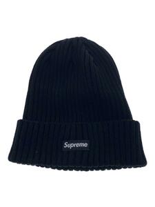 Supreme◆ニットキャップ/-/コットン/BLK/メンズ