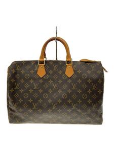 LOUIS VUITTON◆1)スピーディ40_モノグラム・キャンバス_BRW/PVC/BRW