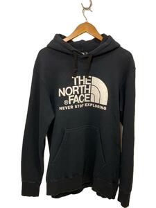 THE NORTH FACE◆LOGO HOODIE_ロゴフーディー/XL/コットン/BLK