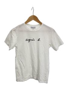 agnes b. homme◆Tシャツ/0/コットン/WHT/プリント/EA65S137 H19