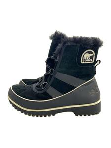 SOREL◆ブーツ/24cm/BLK/スウェード/1567031010