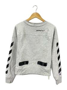 OFF-WHITE◆スウェット/S/コットン/GRY