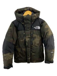 THE NORTH FACE◆ダウンジャケット/XS/ナイロン/GRN/カモフラ/ND91720