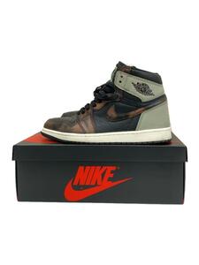 NIKE◆AIR JORDAN 1 RETRO HIGH OG_エアジョーダン 1 レトロ ハイ OG/28cm/BRW