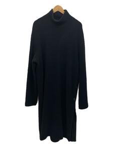 yohji yamamoto POUR HOMME◆メンズ衣料/3/ウール/BLK/無地/HV-T43-176/18AW/ロングラインジャンパー