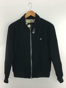 BURBERRY BLUE LABEL◆ジャケット/M/ウール/BLK/無地